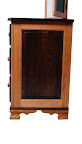 Prairie Baby Dresser, Walnut and Cherry Hardwood, Natural Finish